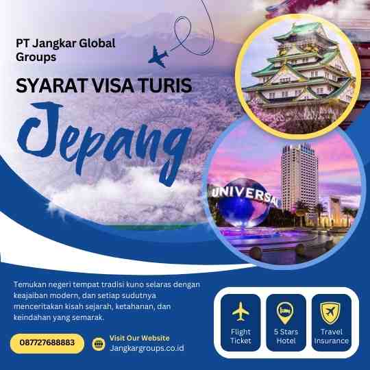 Syarat Visa Turis Jepang