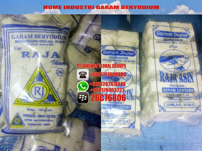 home industri pabrik garam dapur beryodium