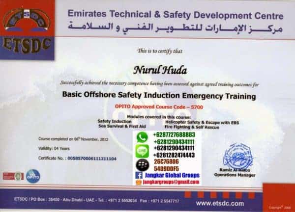 BST Basic Safety Training Pelatihan Dasar Untuk Pelaut
