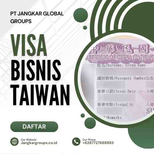 Visa Bisnis Taiwan