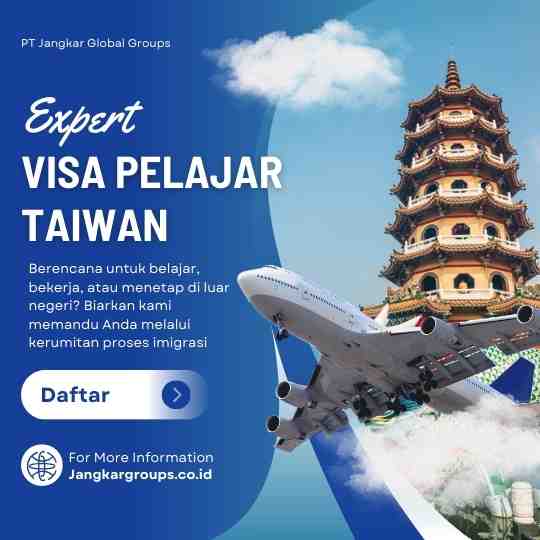 Visa Pelajar Taiwan