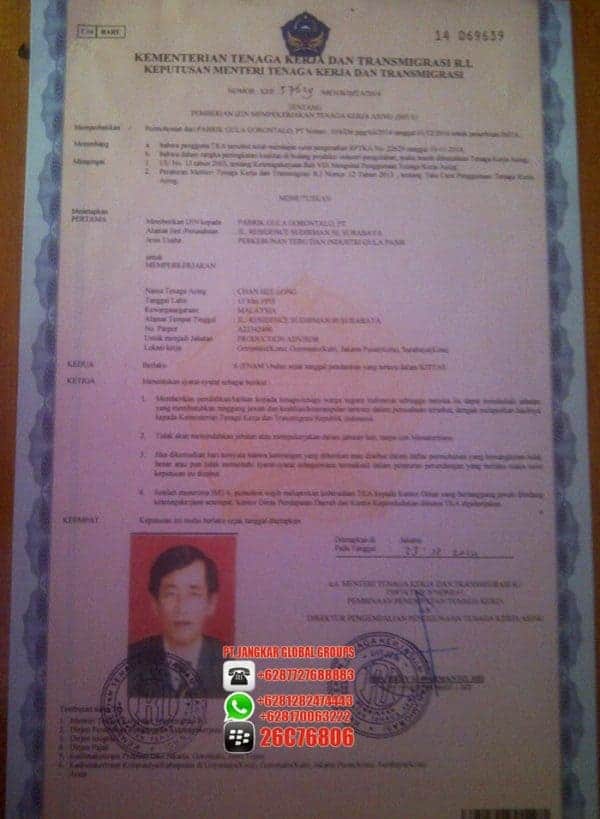 Jasa RPTKA Imta Kitas Memberikan Solusi Kesulitan Anda