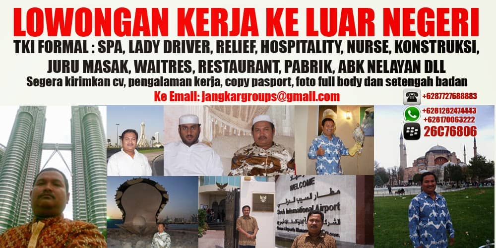 lowongan kerja luar negeri