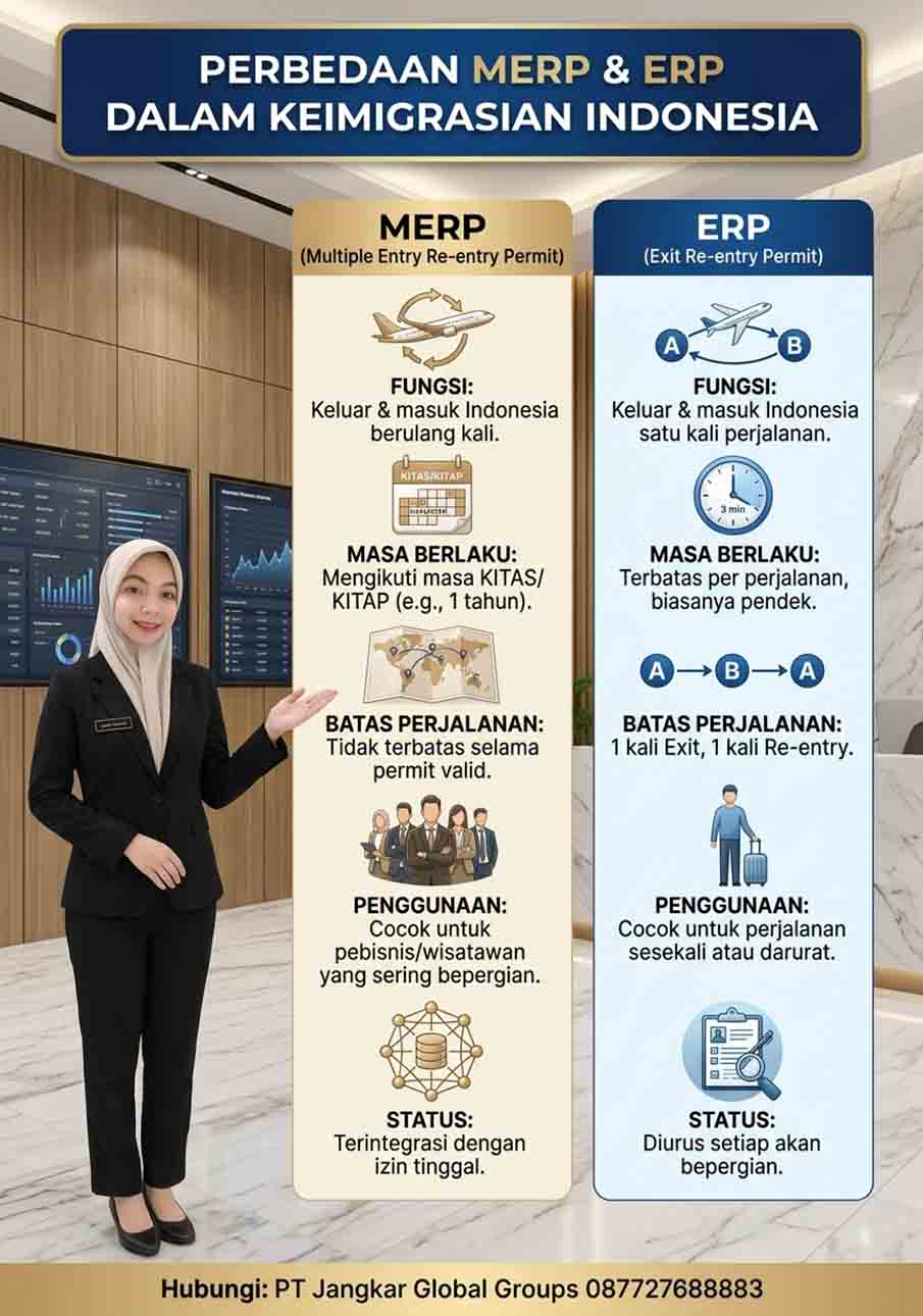 Perbedaan MERP dan ERP dalam Keimigrasian Perbedaan MERP dan ERP dalam Keimigrasian