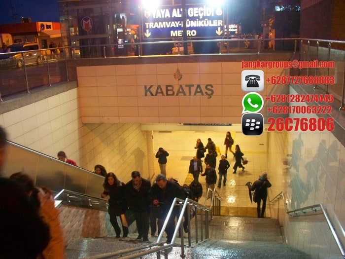 kabatas metro subway