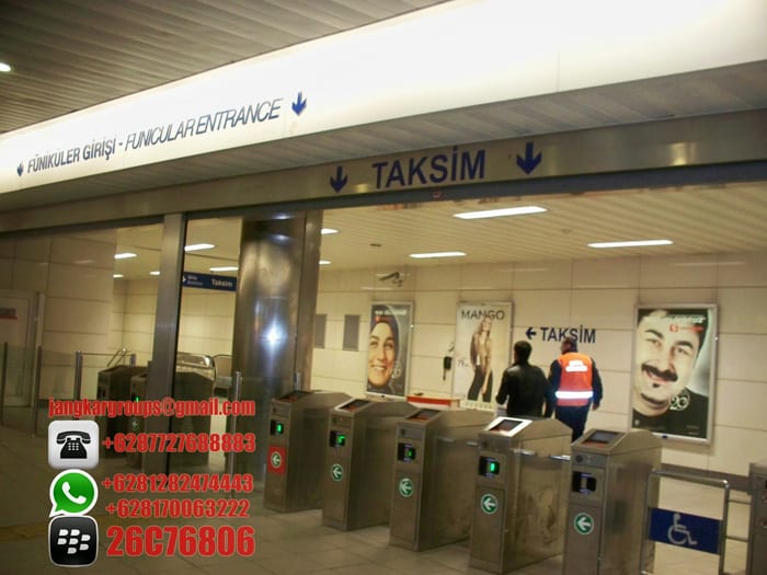 taksim metro subway