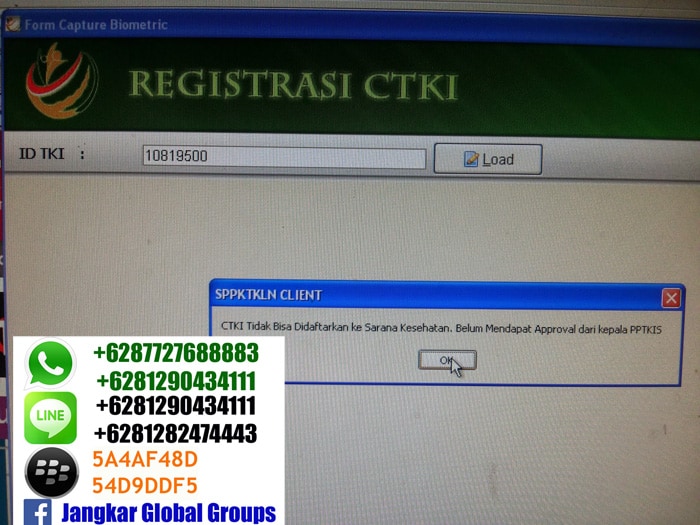 registrasi nomer id tki mandiri