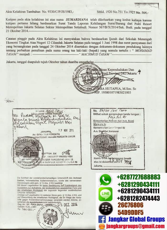 PERSYARATAN NIKAH DI JERMAN