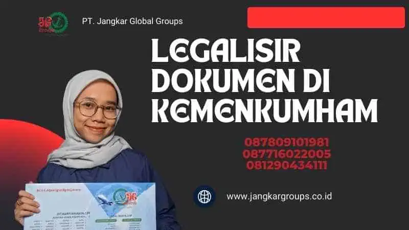 Legalisir Dokumen Di Kemenkumham