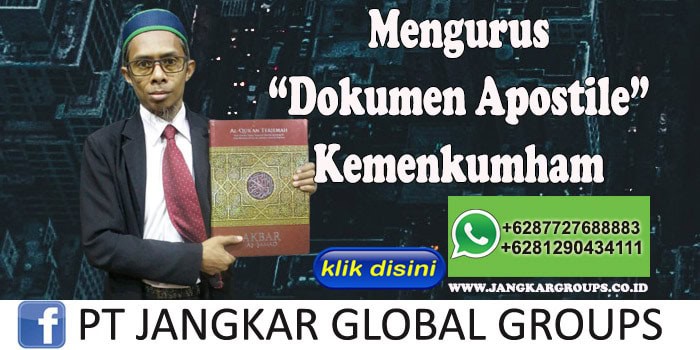 Mengurus dokumen apostile kemenkumham