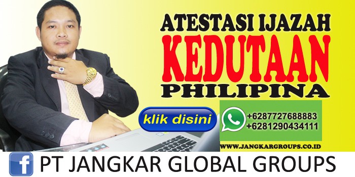 atestasi ijazah kedutaan philipina