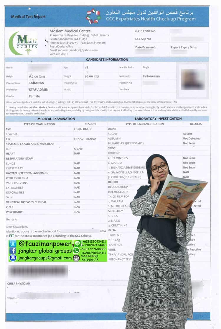 contoh medical gamca oman contoh medical gamca oman