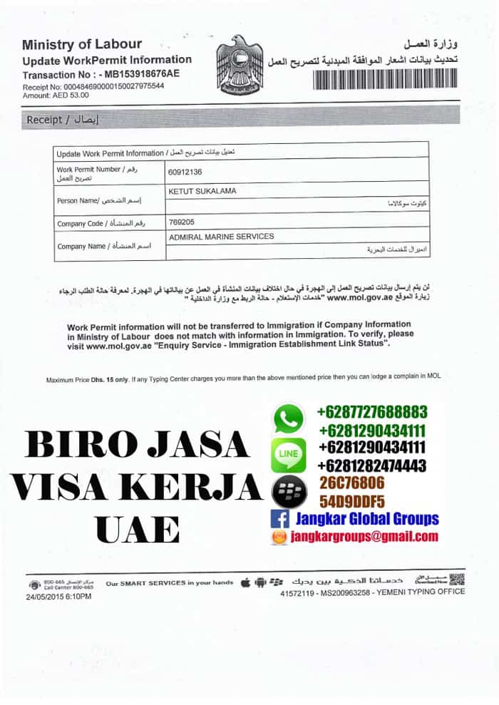 visa kerja offshore ke uae