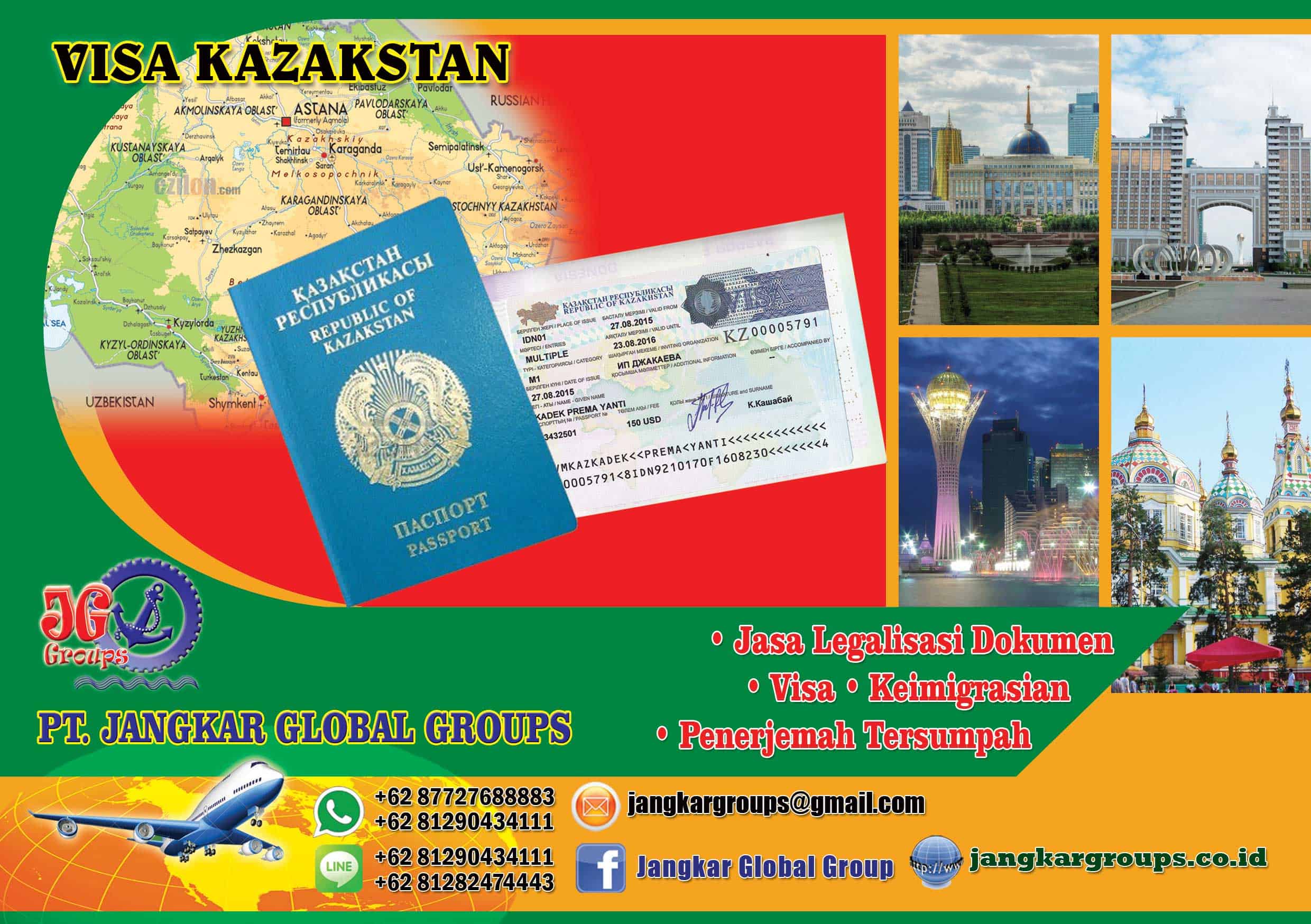 visa kerja kazakhstan