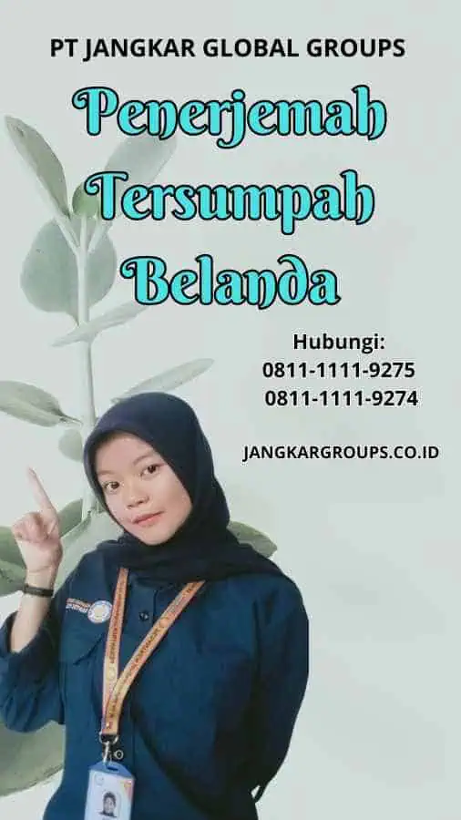 Penerjemah Tersumpah Belanda