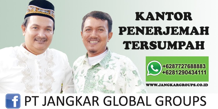 kantor penerjemah tersumpah