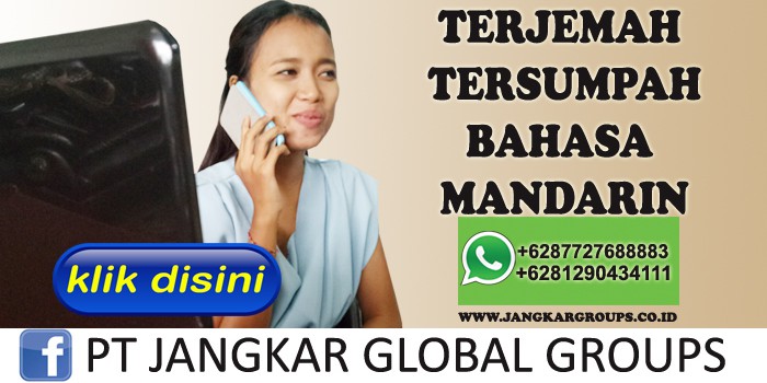 terjemah tersumpah bahasa mandarin