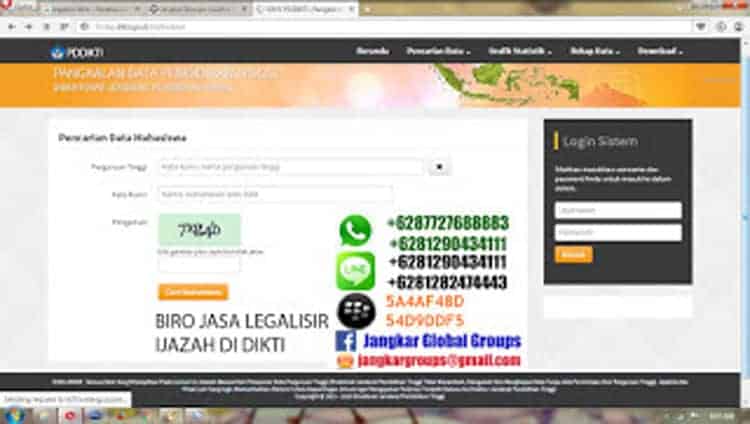 legalisir izazah dikti