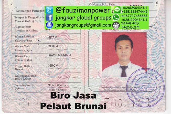 buku pelaut brunai