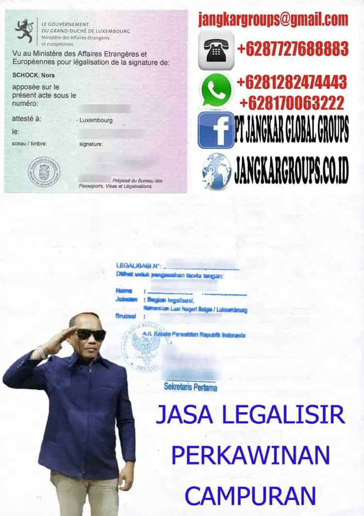 JASA LEGALISIR PERKAWINAN CAMPURAN