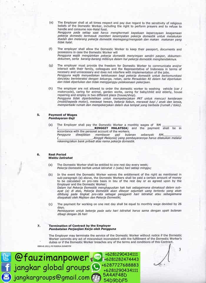 employment contract malaysia