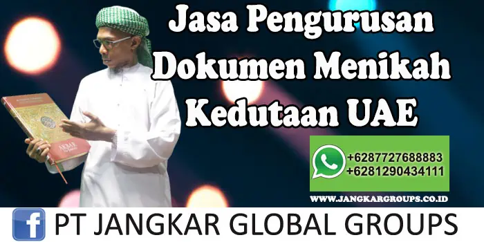 Jasa pengurusan dokumen menikah di kedutaan uae