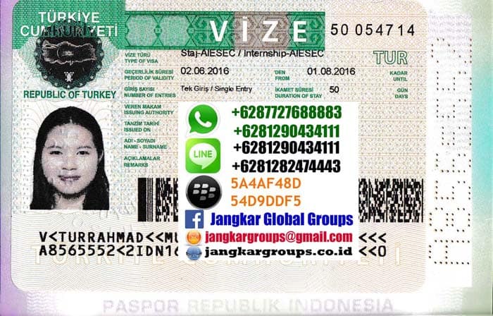 visa-aiesec-turki Persyaratan Visa Kunjungan Anak