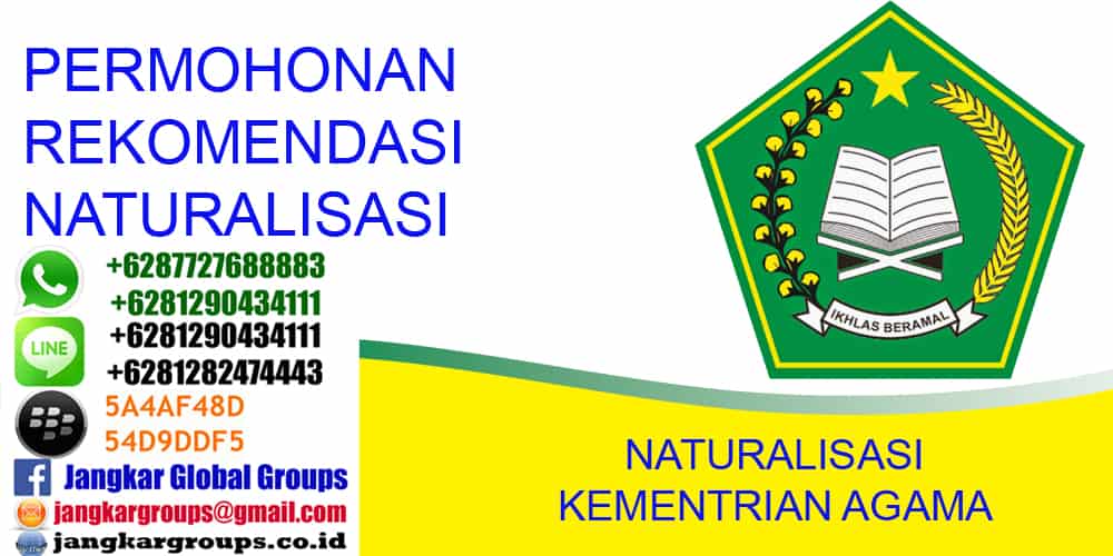 rekomendasi naturalisasi kemenag