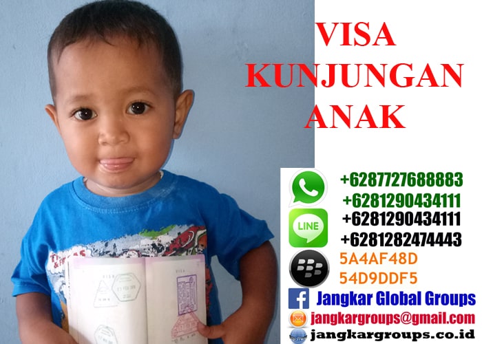 visa kunjungan anak