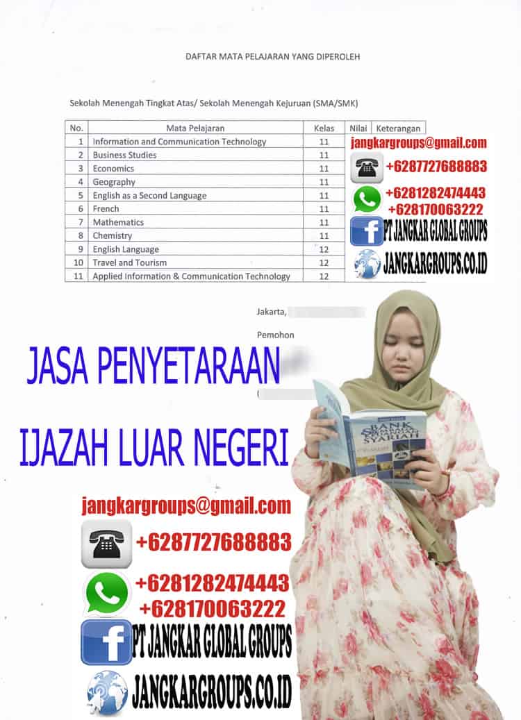 JASA PENYETARAAN IJAZAH LUAR NEGERI