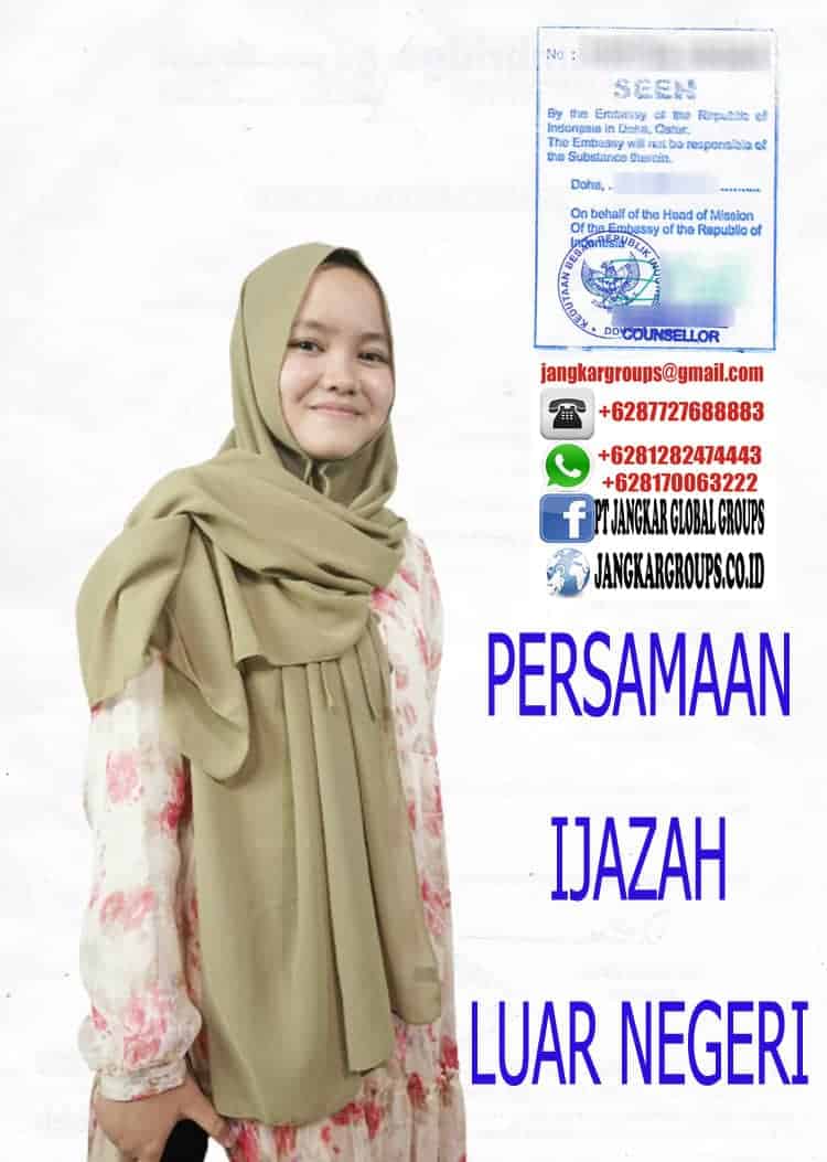 PERSAMAAN IJAZAH LUAR NEGERI