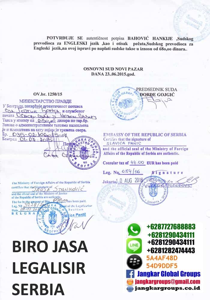 certificate single2 - persyaratan menikah wna serbia