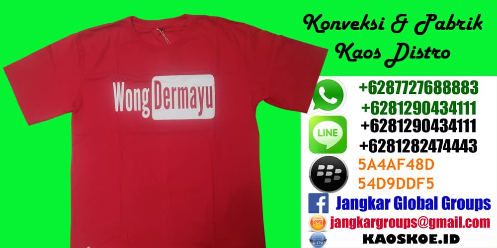 kaos khas indramayu