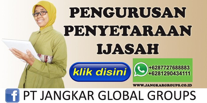 pengurusan penyetaraan ijasah