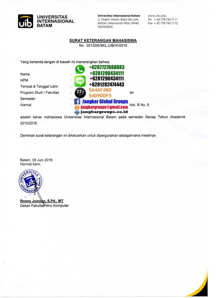 surat-keterangan-mahasiswa,Pertukaran Pelajar ke Malaysia