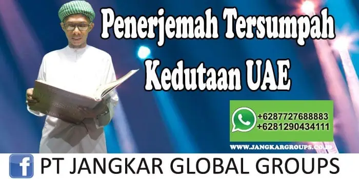 Penerjemah tersumpah kedutaan uae