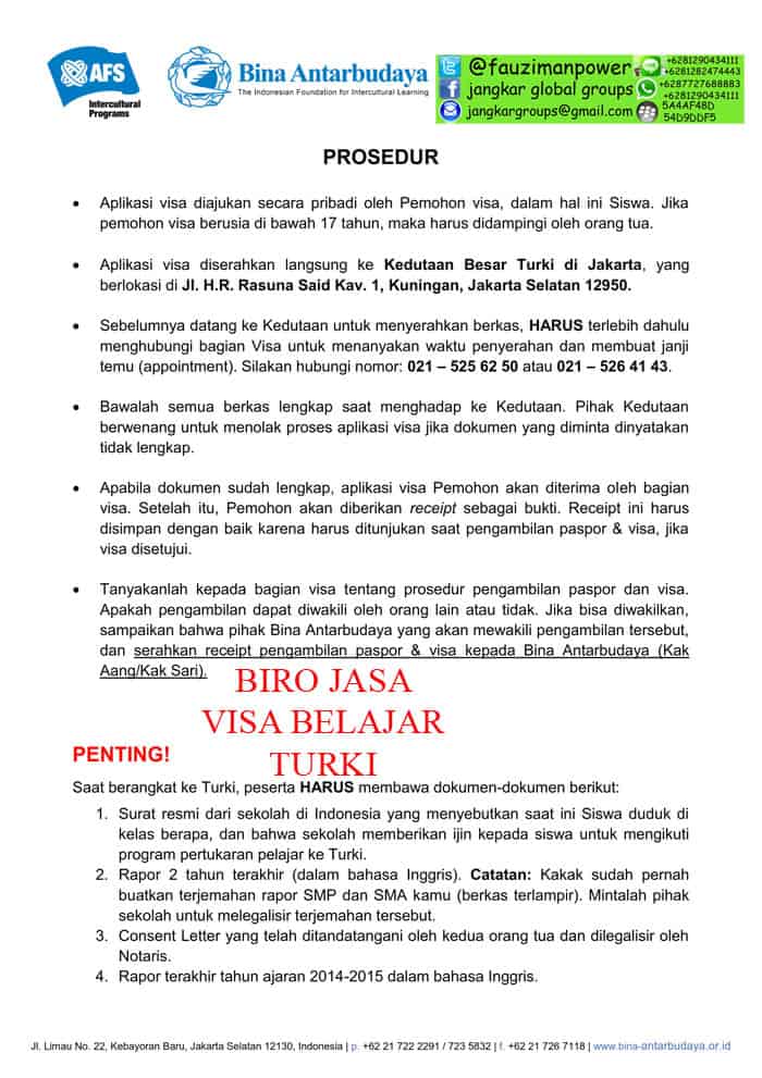 visa-checklist-afs-turki_003,Pertukaran pelajar AFS Turki