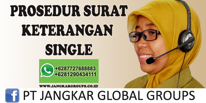 surat keterangan single