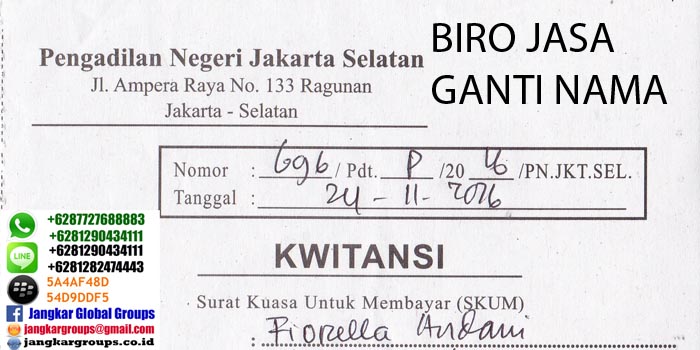 ganti nama ikut nama suami