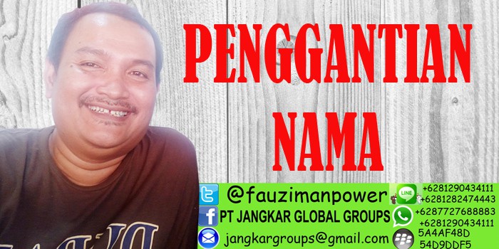 penggantian nama ikut suami