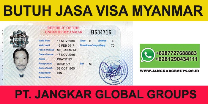 jasa visa myanmar