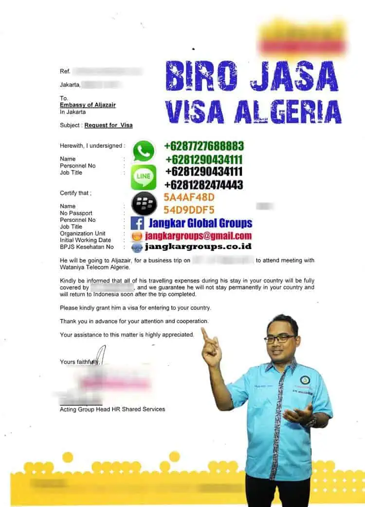 biro jasa visa algeria