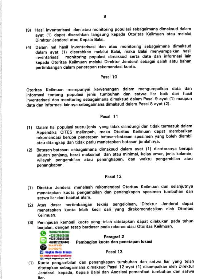 Usaha pengambilan pengangkapan tsl