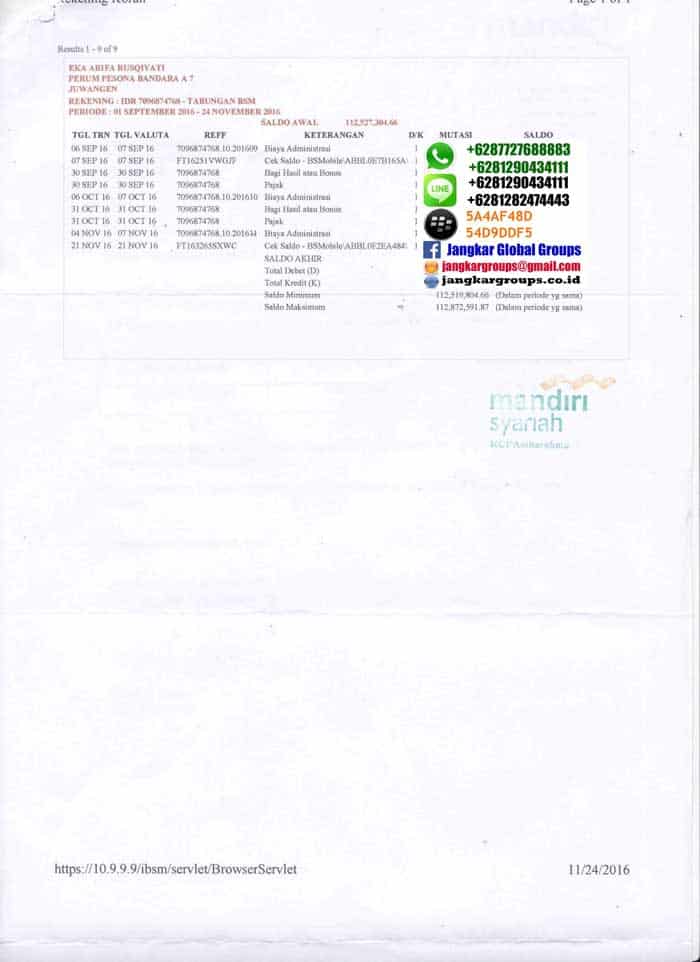 Tabungan Mandiri syariah persyaratan visa turis korea