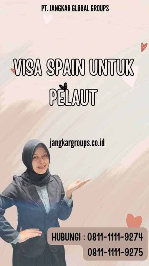 visa ke spain untuk pelaut