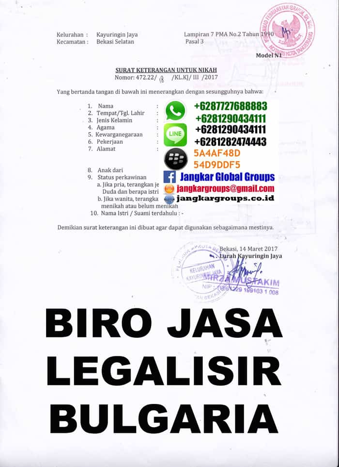 surat keterangan dari kelurahan