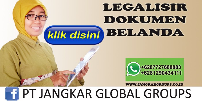 legalisir dokumen belanda