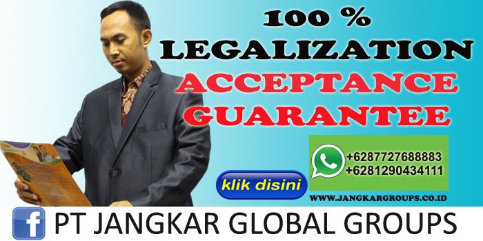 LEGALIZATION ACCEPTANCE GUARANTEE penerjemah bahasa spanyol