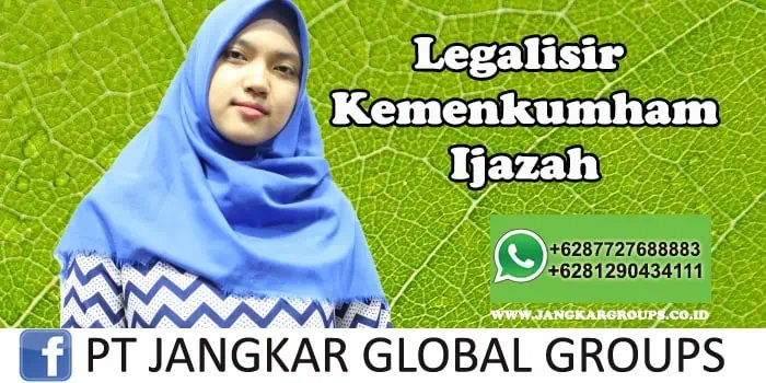 Legalisir Kemenkumham Ijazah