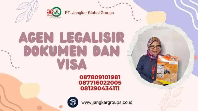 AGEN LEGALISIR DOKUMEN DAN VISA